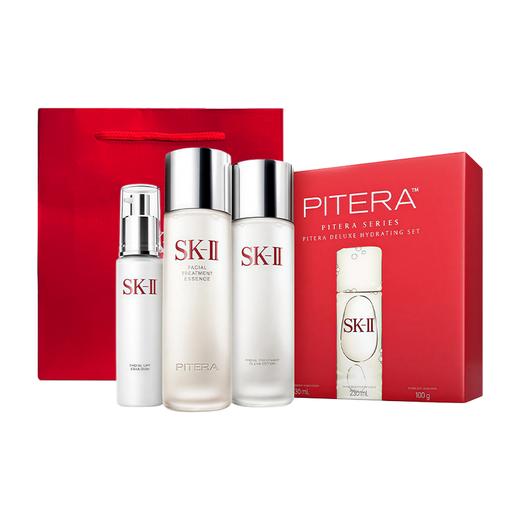 优选丨送礼袋【顺丰直发】SK-II多方位三件套盒（神仙水230ml+清莹露230ml+乳液100ml） 商品图11