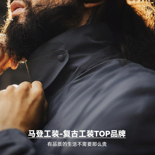 马登工装美式机能风三防夹克立领运动训练防水灰色薄款外套男春季 商品图4