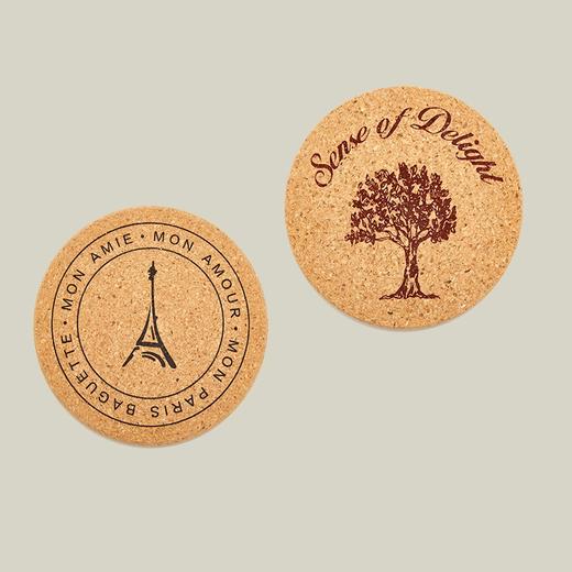 隔热家用桌面软木餐垫餐厅圆形杯垫 商品图4