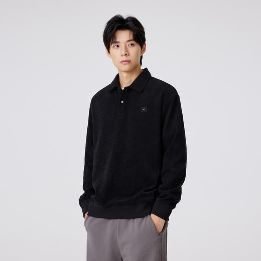 gxgjeans 男装男士长袖POLO衫25秋款多色可选叠穿内搭宽松青少年打底衫K&C 商品图1