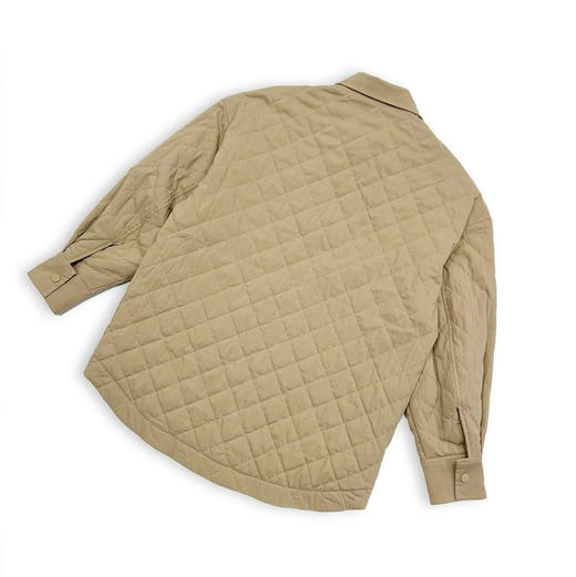 Totême】🆕廓形绗缝夹棉衬衫式外套 商品图1