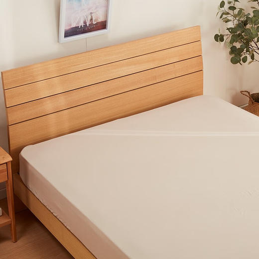 100%纯棉床上用品床笠床单简约纯色全棉床单SANDPOINT 商品图5