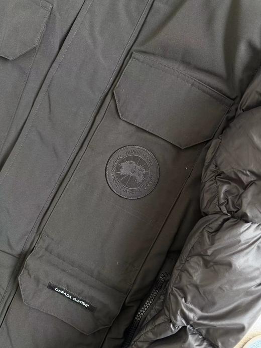 F011315男女可拆卸大毛领羽绒服情侣款工装外套 商品图9