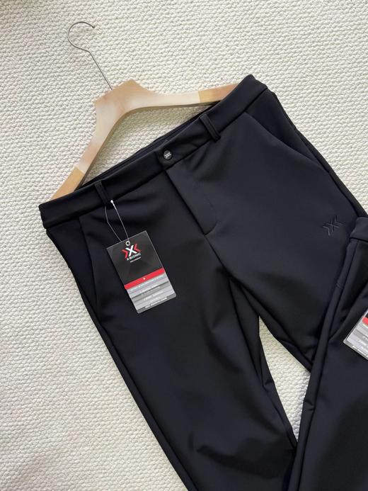 F011348男士秋冬商务防风保暖耐磨抗静电长裤软壳裤 商品图11