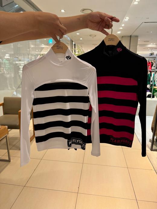 PG家新款女士立领防晒冰丝🧊针织拼接上衣来啦！🇰🇷渠道原单❗️松弛感绝佳！面料极极极好！冰丝部分面料肉眼可见的天然、轻、薄、高级！针织部分高密度爽感纱线，让你在40度夏日也能感受到清凉舒适！！ 商品图0