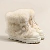【舒适柔软保暖❗️时尚温柔百搭】2025秋冬新款韩版松糕底保暖舒适时尚雪地毛毛靴。jc 商品缩略图1