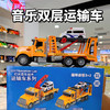 年货节破价团孩子王正品同款❗️乐飞科教早教工程车 城市双层援拖车\双层运输车 质感满分 ‼️今日份快乐零头全款拿下 好玩启蒙两不误 商品缩略图0