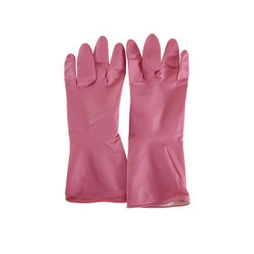 做家务洗碗耐用劳务手套保护手中厚款乳胶手套