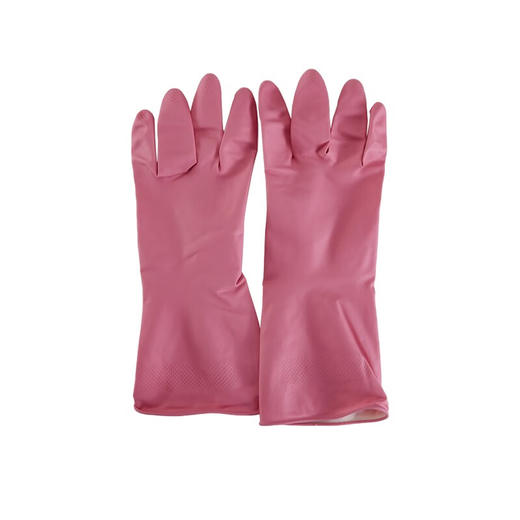 做家务洗碗耐用劳务手套保护手中厚款乳胶手套 商品图0