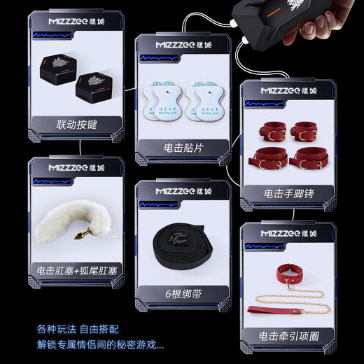 谜姬 驯龙高手脉冲电击器SM 商品图7