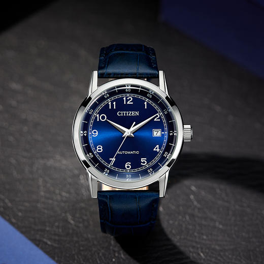 西铁城/CITIZEN机械机芯日历防水商务时尚男表NJ0210-13L 商品图5
