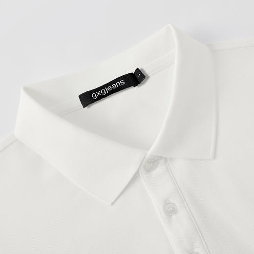 gxgjeans 男装【多色可选】男士长袖POLO衫25秋款简约百搭校园通勤打底衫K&C 商品图3