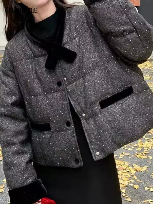 【门店同款】ENJOY冬季“午马”亮片拼接羽绒服 169095148 商品图3