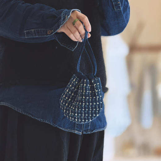 印度棉收纳小号包包 商品图3