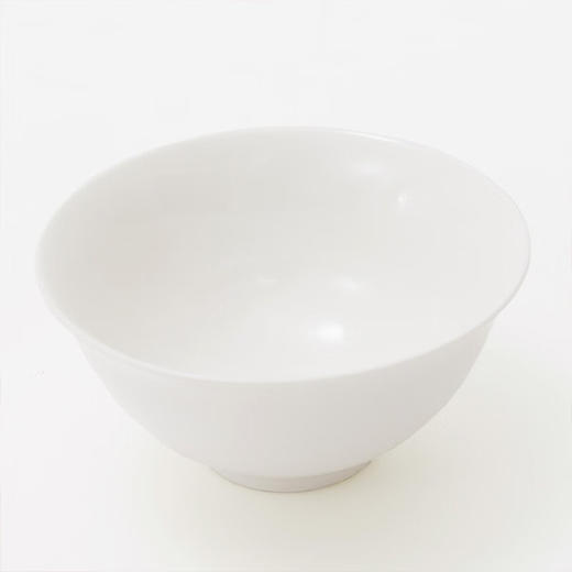 纯色简约家用陶瓷大面碗汤碗菜碗纯白系列 商品图1