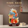 【锦鲤送福吉庆有余❗️雅致家居点亮生活】荷塘月色年年有余鱼摆件客厅电视柜家居办公室装饰店铺开业小礼品。jc 商品缩略图0