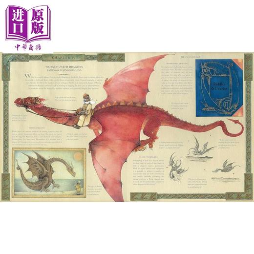 预售 【中商原版】龙之书 龙的完全指南 Dragonology The Complete Book of Dragons Ologies 英文原版 Ernest Drake 商品图2