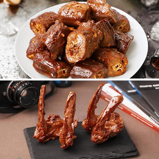 周黑鸭锁鲜卤鸭脖135gx2锁骨150g共3盒 商品图2