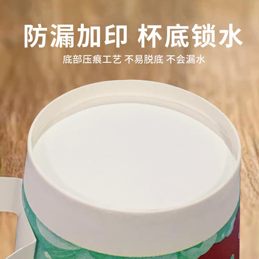 【19.9元120个纸杯！】MAYNOS 提手纸杯 40个/包*3包 自带把手，隔热好抓握；加厚纸张，喜庆配色，新年氛围感十足；一次性纸杯，方便卫生 商品图5