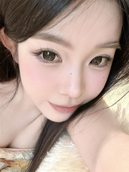 Supercolor 机智双子 半年抛直径14.5mm日常美瞳 棕色 商品图0