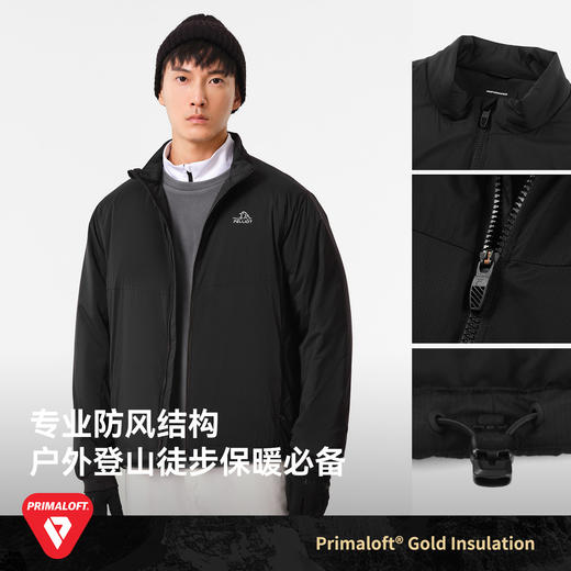 【P系列】伯希和户外Primaloft金标P棉服男冬季黑色冲锋衣内胆 商品图4