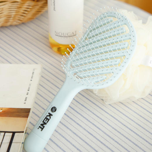 【减少脱发 王室御用发梳 】一梳到底 英国品牌KENT 高弹梳齿/按摩头皮/干湿两用 一定要拥有的梳子……湖州仓 预售3-5天 商品图7