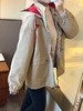 F011333新年氛围感十足上身超好看女士新年款连帽棉衣外套 商品缩略图2