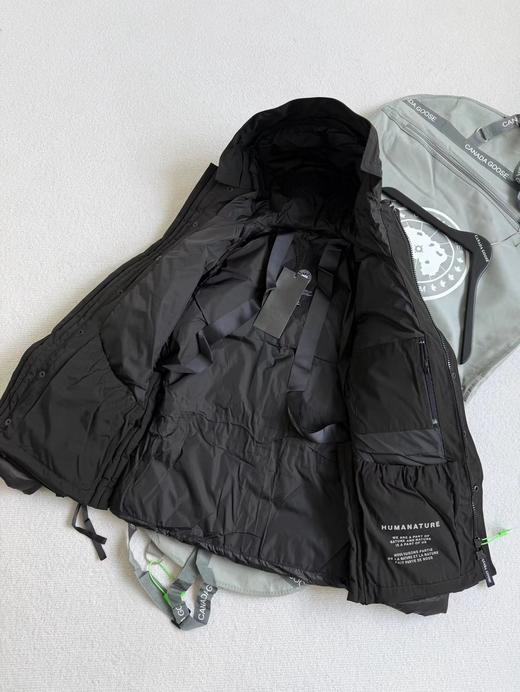F011315男女可拆卸大毛领羽绒服情侣款工装外套 商品图2