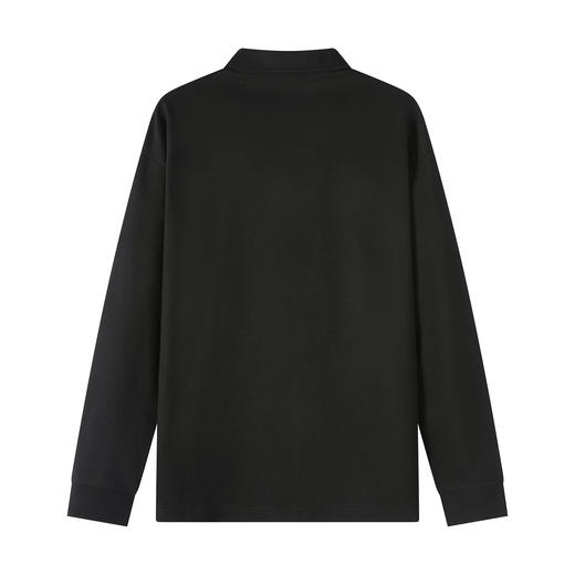 gxgjeans 男装男士长袖POLO衫25秋款纯色百搭校园通勤青少年打底衫上衣K&C 商品图6