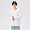 gxgjeans 男装【棉100%】情侣款长袖T恤25秋款舒适叠穿内搭男士打底衫K&C 商品缩略图2