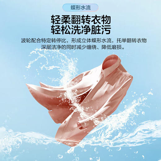 海尔（Haier）小迷你小型洗衣机全自动3.3公斤超净洗儿童小容量抗菌波轮 租房洗衣机波轮洗XQB33-12A 商品图3