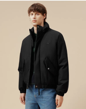 【6.9折】LACOSTE法国鳄鱼男装25冬款时尚保暖棉服夹克外套|BH5142-98吊牌价2890惊爆价1990