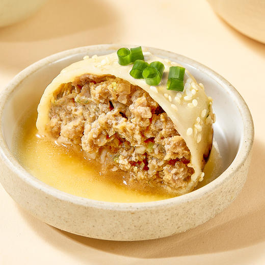 张力生 手工鲜肉大生煎 348g*4 商品图2