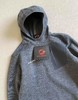 F011313连帽压胶口袋保暖摇粒绒抓绒衣连帽夹克户外保暖卫衣 商品缩略图9