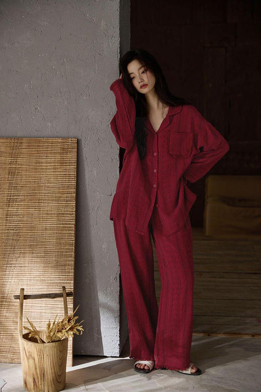 岚束流苏假日家居服 商品图3