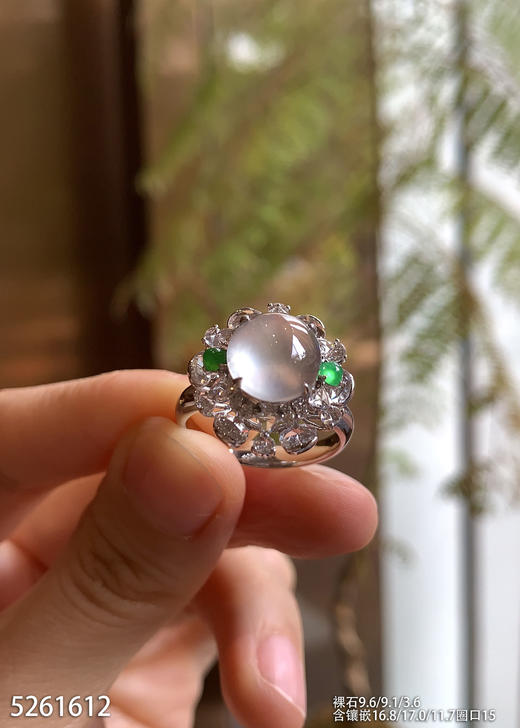 5261612，蛋面戒指。具体价格微信咨询 商品图3