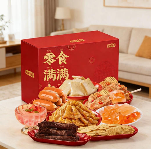 盐津铺子零食满满礼盒 商品图5