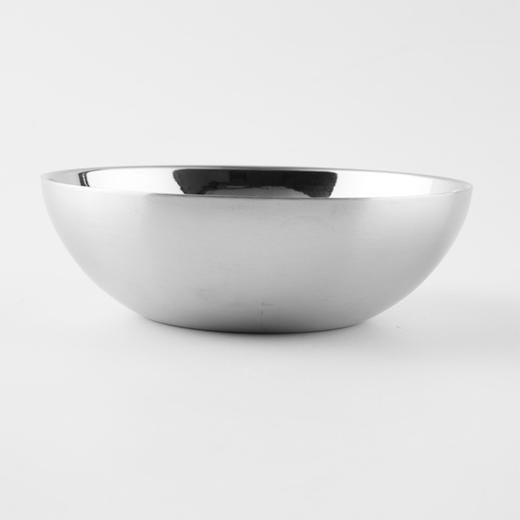 家用大号饭碗汤碗耐用面碗双层不锈钢碗 商品图1