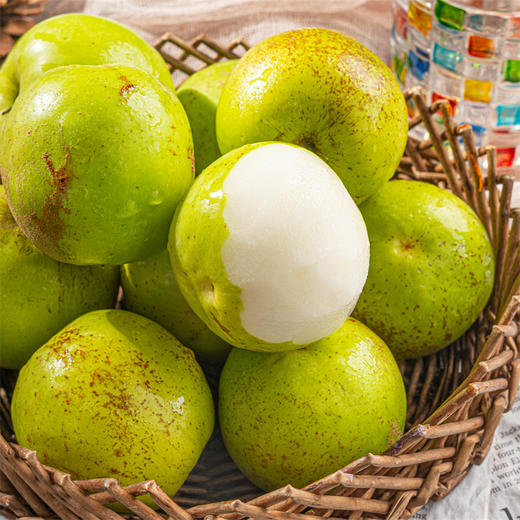 【雀斑苹果枣】果肉细腻，脆嫩多汁 商品图0