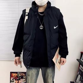 F011324秋冬新款户外休闲立领防风无袖棉马甲