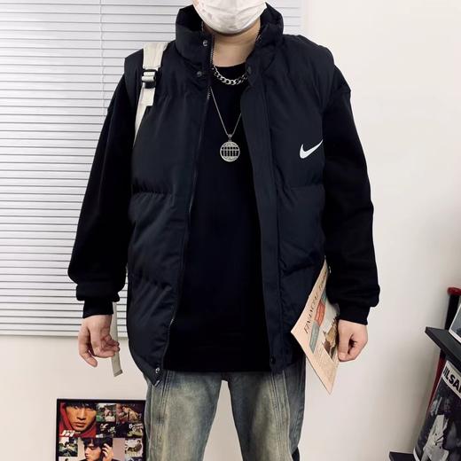 F011324秋冬新款户外休闲立领防风无袖棉马甲 商品图0