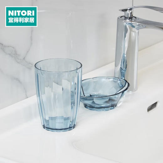 卫生间漱口杯家用塑料刷牙杯肥皂盒 商品图0