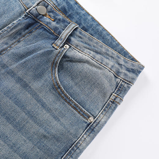 gxgjeans 男装【莱赛尔 】2025年秋款薄款透气男士牛仔裤百搭休闲长裤K&C 商品图4