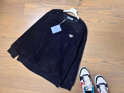 谱拉达摇粒绒情侣款圆领卫衣！ 商品图5