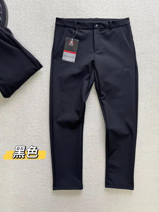 F011348男士秋冬商务防风保暖耐磨抗静电长裤软壳裤 商品图8