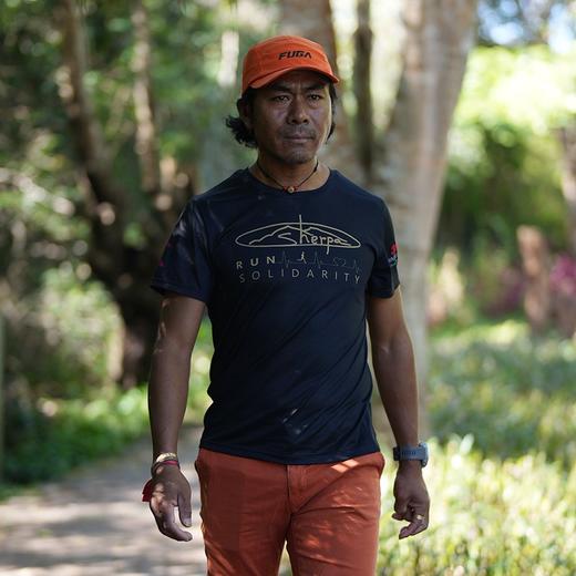 SANGE夏尔巴基金会T恤 慈善义卖 户外跑步运动透气速干排汗圆领T恤 商品图1