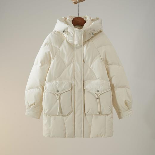 西子/蓬松信号新国标90白鸭绒多色连帽羽绒服/YRXS0523 商品图3