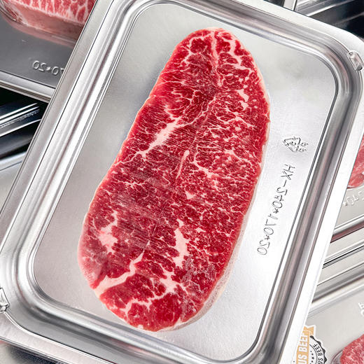 新牛肉礼盒安格斯牛排组合烤肉片，银盘装更显高级 商品图1