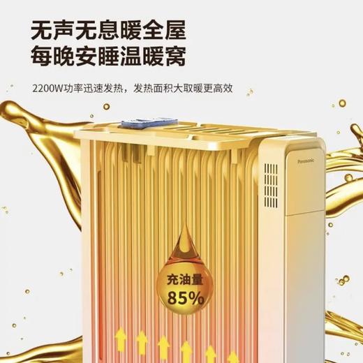 【春上新】10楼松下家用电暖器电油汀电暖气片防烫节能取暖器  DS-DK2233CW  吊牌价799元  活动价599元 商品图7
