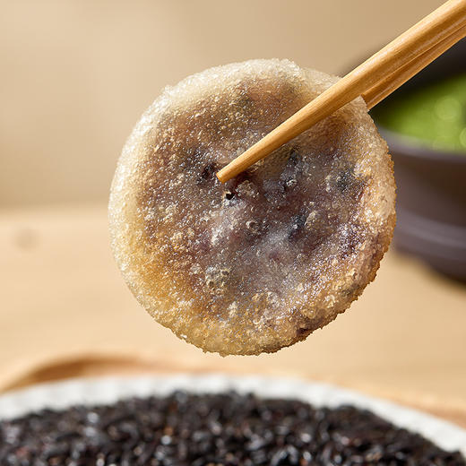 【中华老字号】张力生 糯叽叽椰香黑米糍粑 150g*6 商品图2